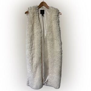 Super fun Faux fur vest!